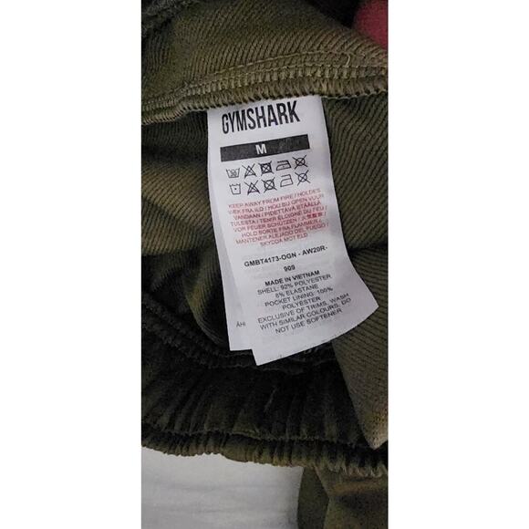 Gymshark Sport Jogger Sweatpants Men's M Green Lounge Gym Training Workout Slim - Picture 4 of 7